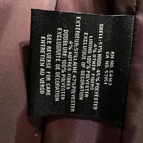 COLE HAAN WOOL BLEND DRESS COAT SIZE 10 NWT - Picture 10 of 14